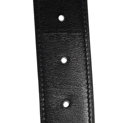 Hermes Box Togo Martelee H Belt 32mm Belt 95 Black Gold 4 of 5