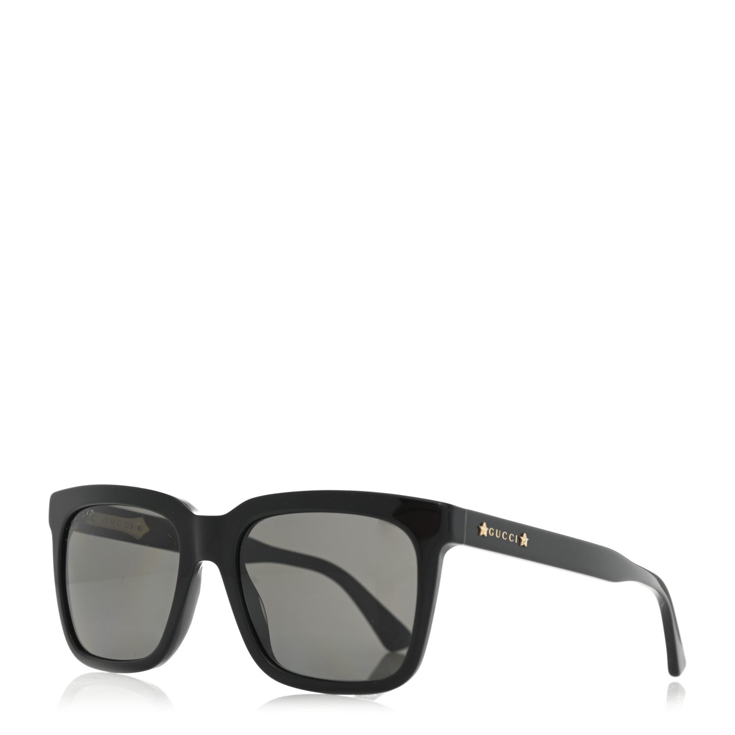 Acetate Square Frame Sunglasses GG0267S Black