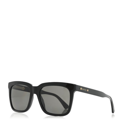 Gucci Acetate Square Frame Sunglasses GG0267S Black 1 of 7