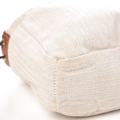 Hermes Canvas Barenia Fourbi 20 PM Pouch Naturel Fauve 7 of 8