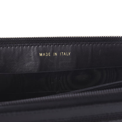 Chanel Caviar Large Timeless CC Zip Around Wallet Black 5 of 7