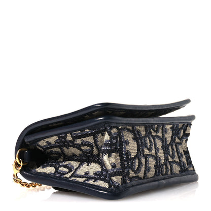 Christian Dior Oblique Nano 30 Montaigne Pouch Blue 4 of 10