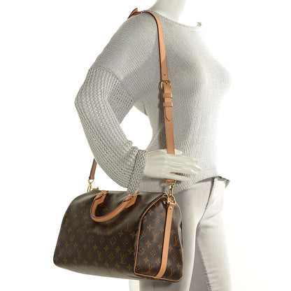 Louis Vuitton Monogram Speedy Bandouliere 30 10 of 16