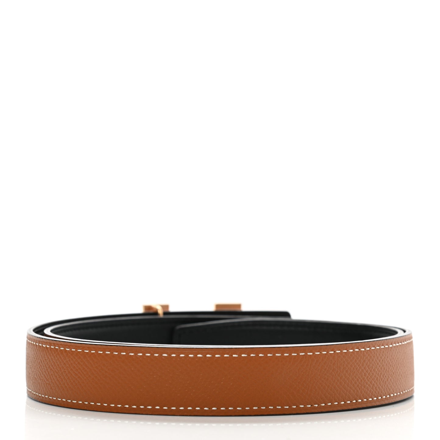 Swift Epsom 24mm Mini Martelee Constance Belt 80 Black Gold