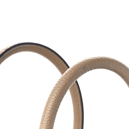 Celine Drummed Calfskin Micro Luggage Dune 14 of 15