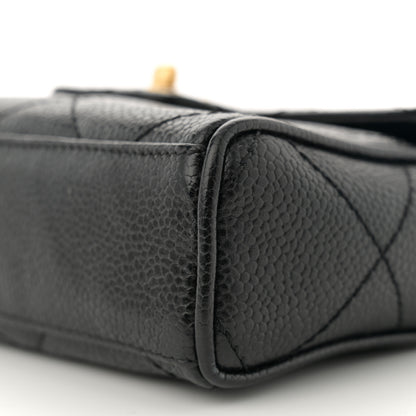 Chanel Caviar Quilted Mini Flap Black 10 of 14
