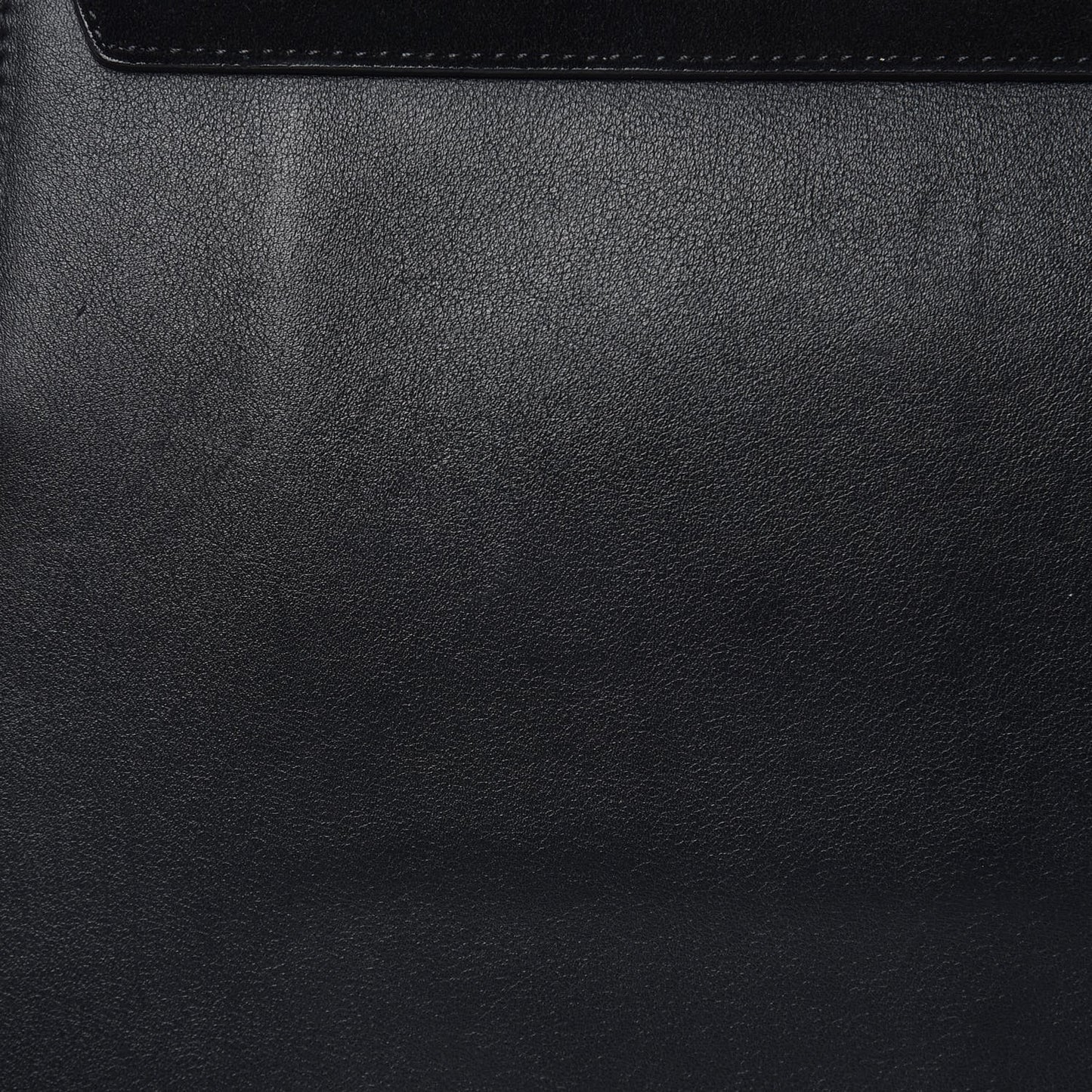 Suede Calfskin Medium Faye Shoulder Bag Black
