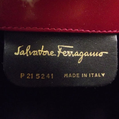 FASHIONPHILE SALVATOREFERRAGAMOLeatherEveningBagRed 8 of 9