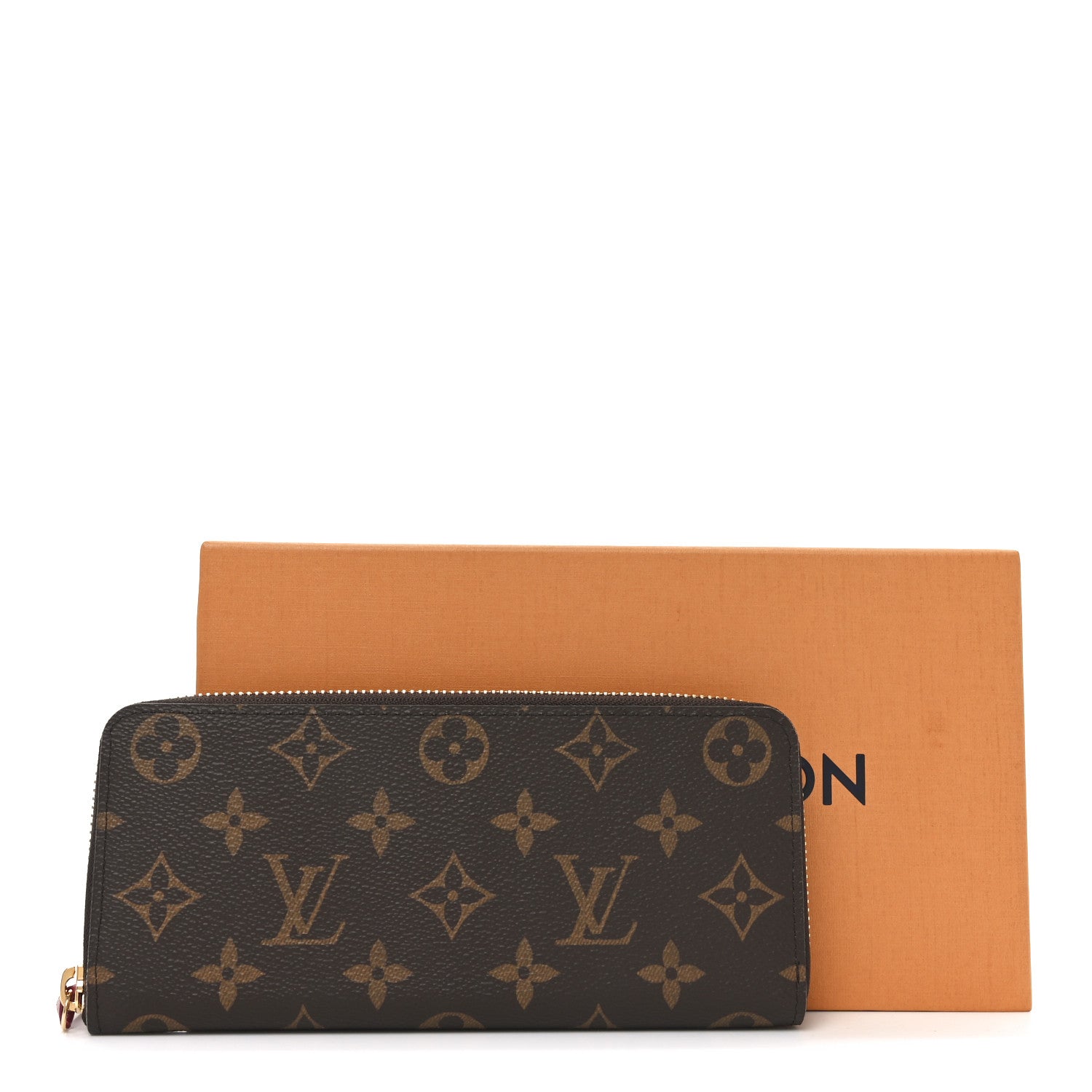 Louis Vuitton Monogram Clemence Wallet Fuchsia 7 of 7