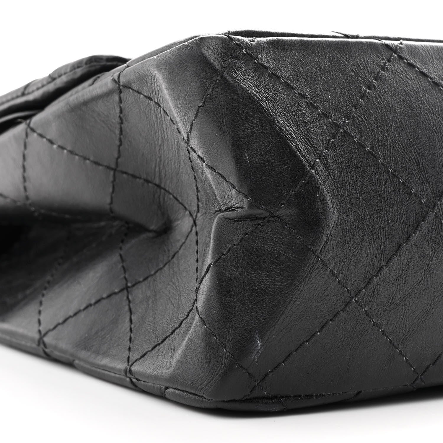 Chanel Aged Calfskin Quilted 2.55 Reissue 227 Flap Black 9 of 10
