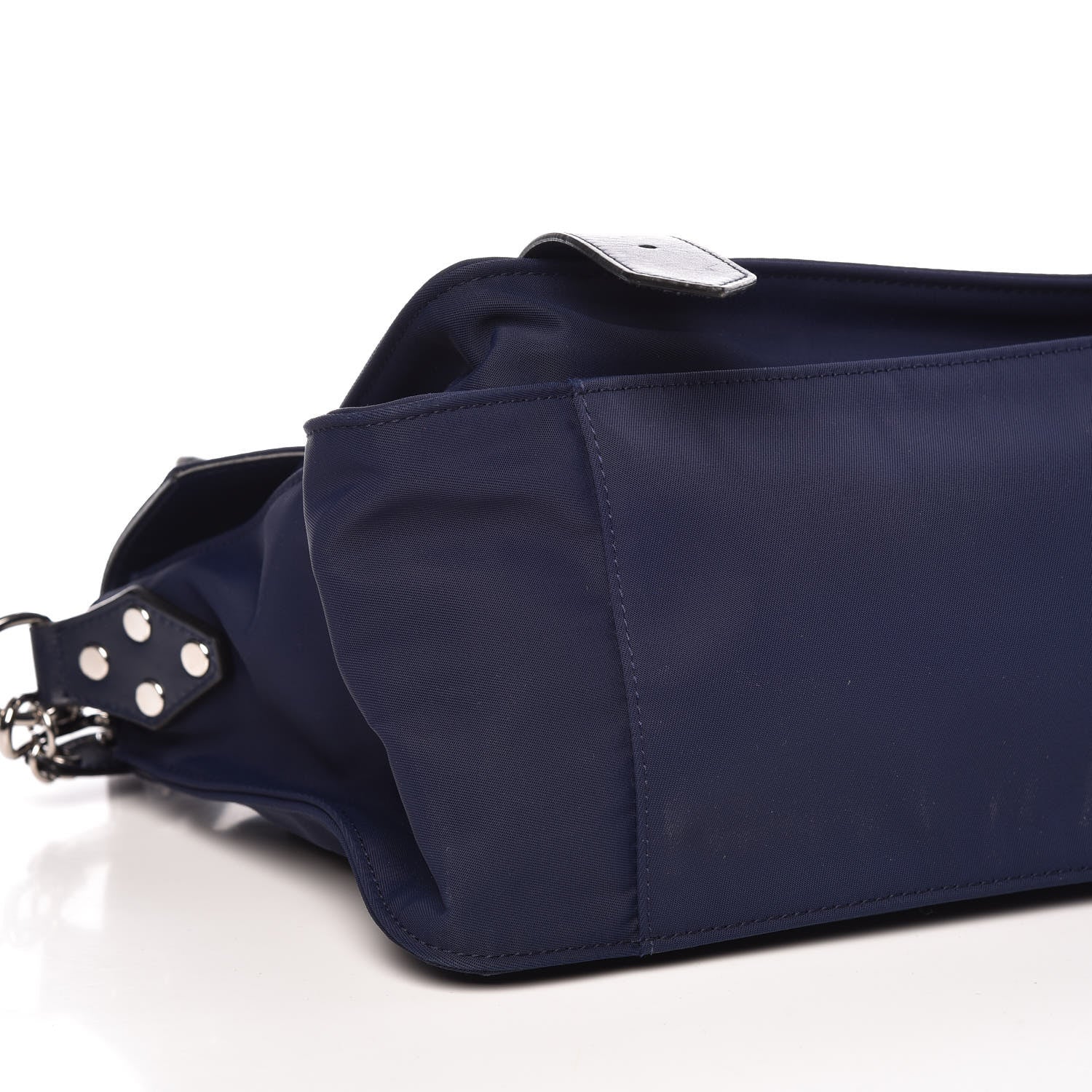 Proenza Schouler Nylon Calfskin Medium PS1 Satchel Indigo 6 of 10