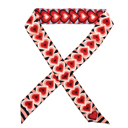 Fendi Silk Heart Girl Wrappy Rosso 1 of 3