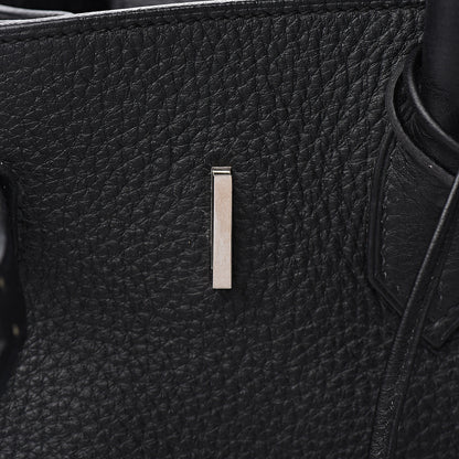 Hermes Taurillon Clemence Birkin 35 Black 13 of 32