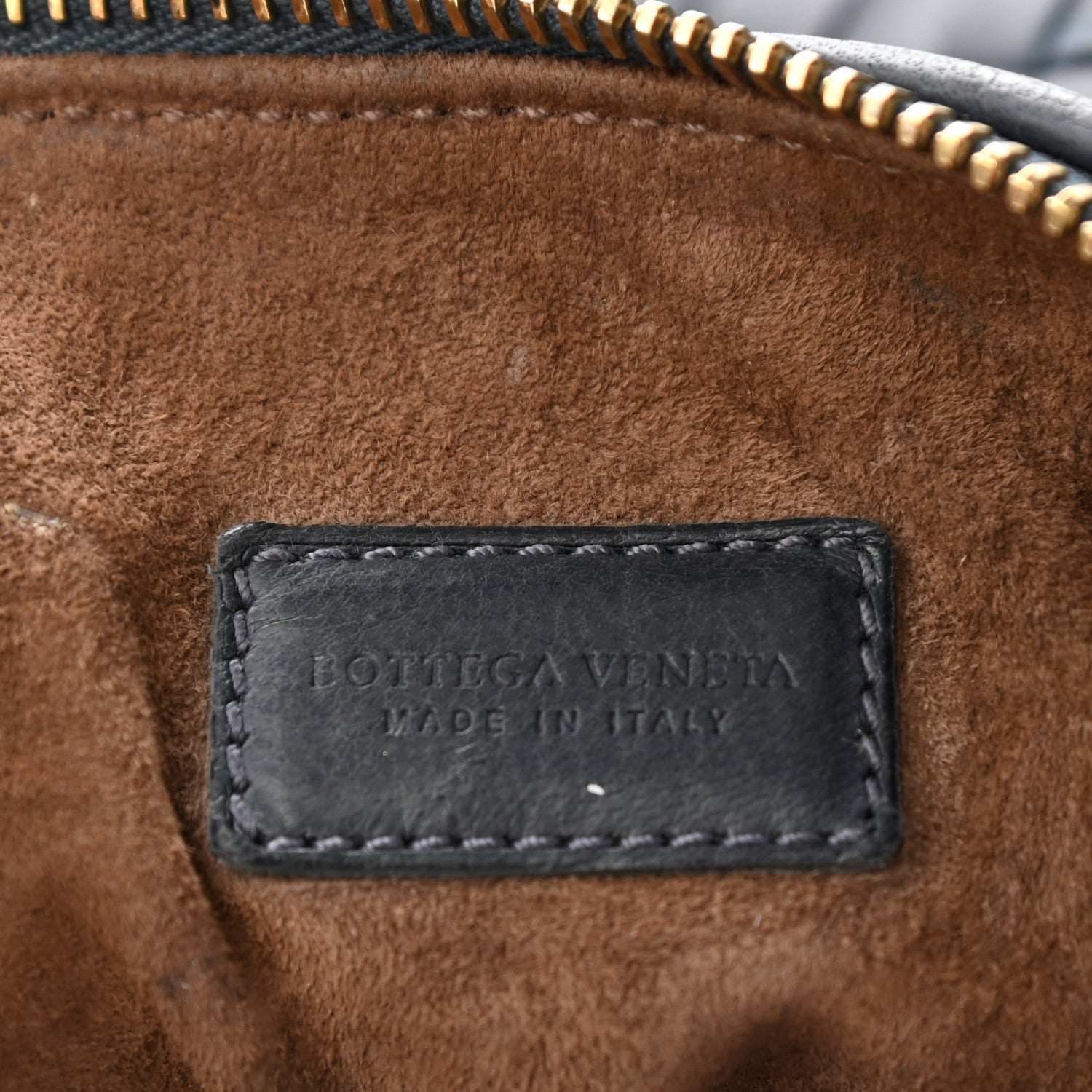 Bottega Veneta Nappa Intrecciato Large Cosmetic Case Ebano 8 of 19