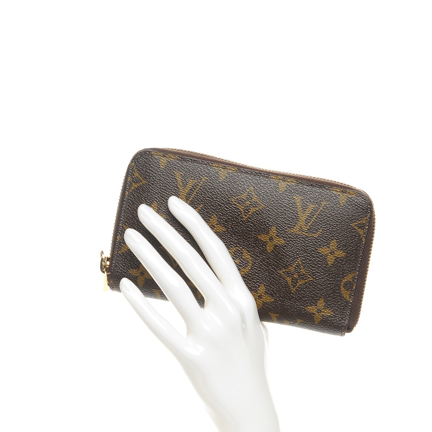 Louis Vuitton Monogram Zippy Compact Wallet 2 of 8