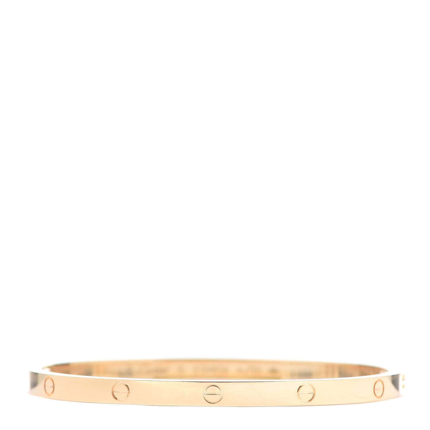 Cartier 18K Yellow Gold Small LOVE Bracelet 16 1 of 6