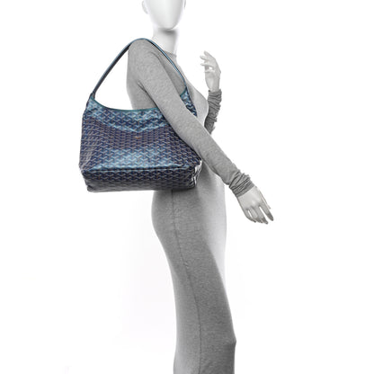 Goyard Iridescent Goyardine Boheme Hobo Pearly Blue 2 of 11
