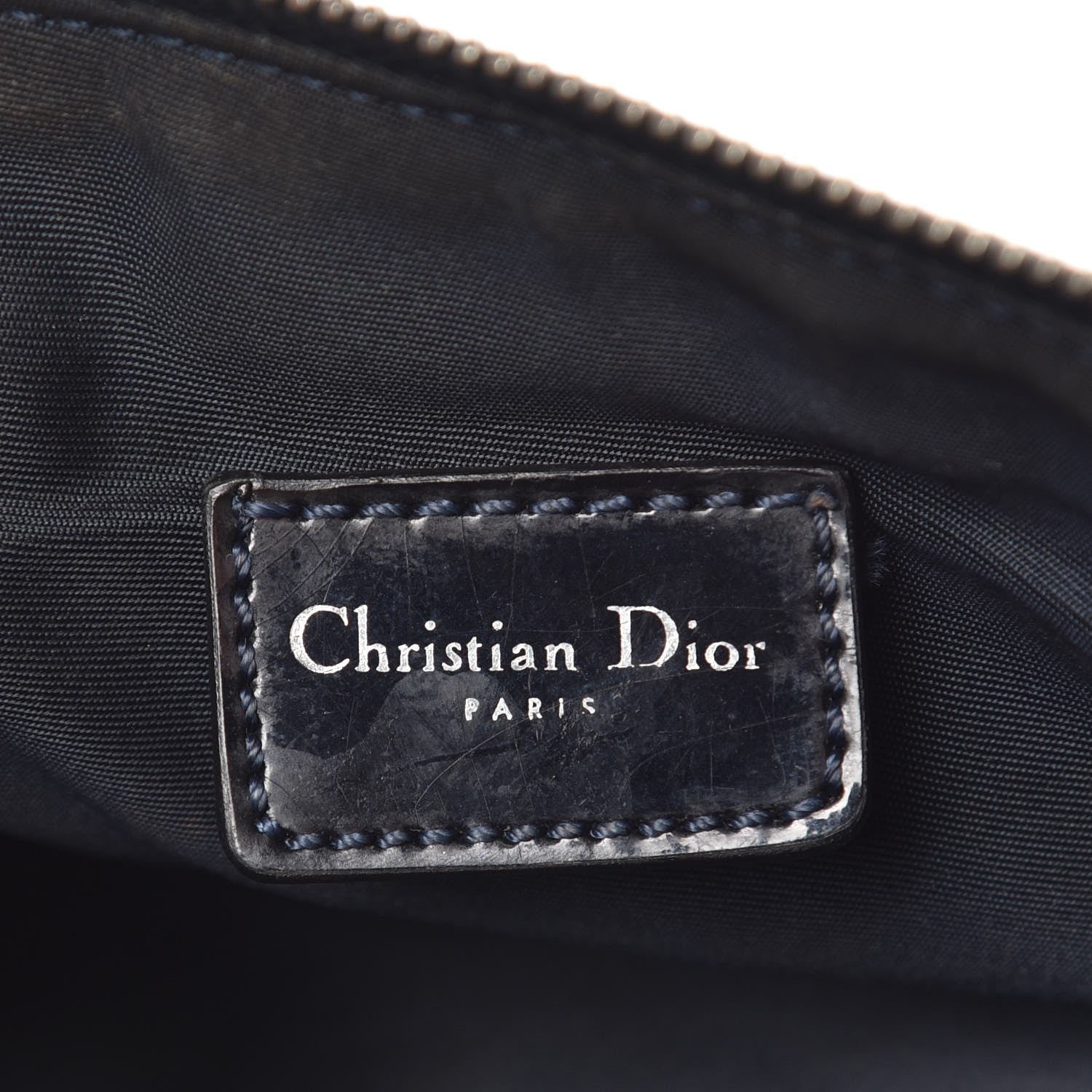 Christian Dior Denim Speedyway Mini Saddle Pochette 6 of 11