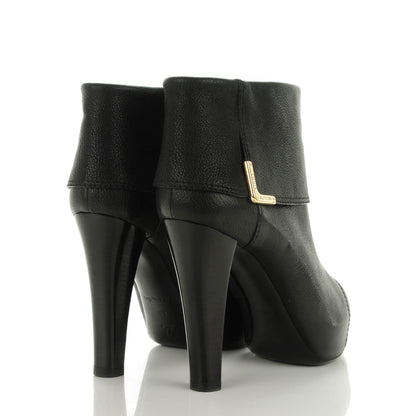Louis Vuitton Grained Goatskin Queen Ankle Boots 40 Black 4 of 8