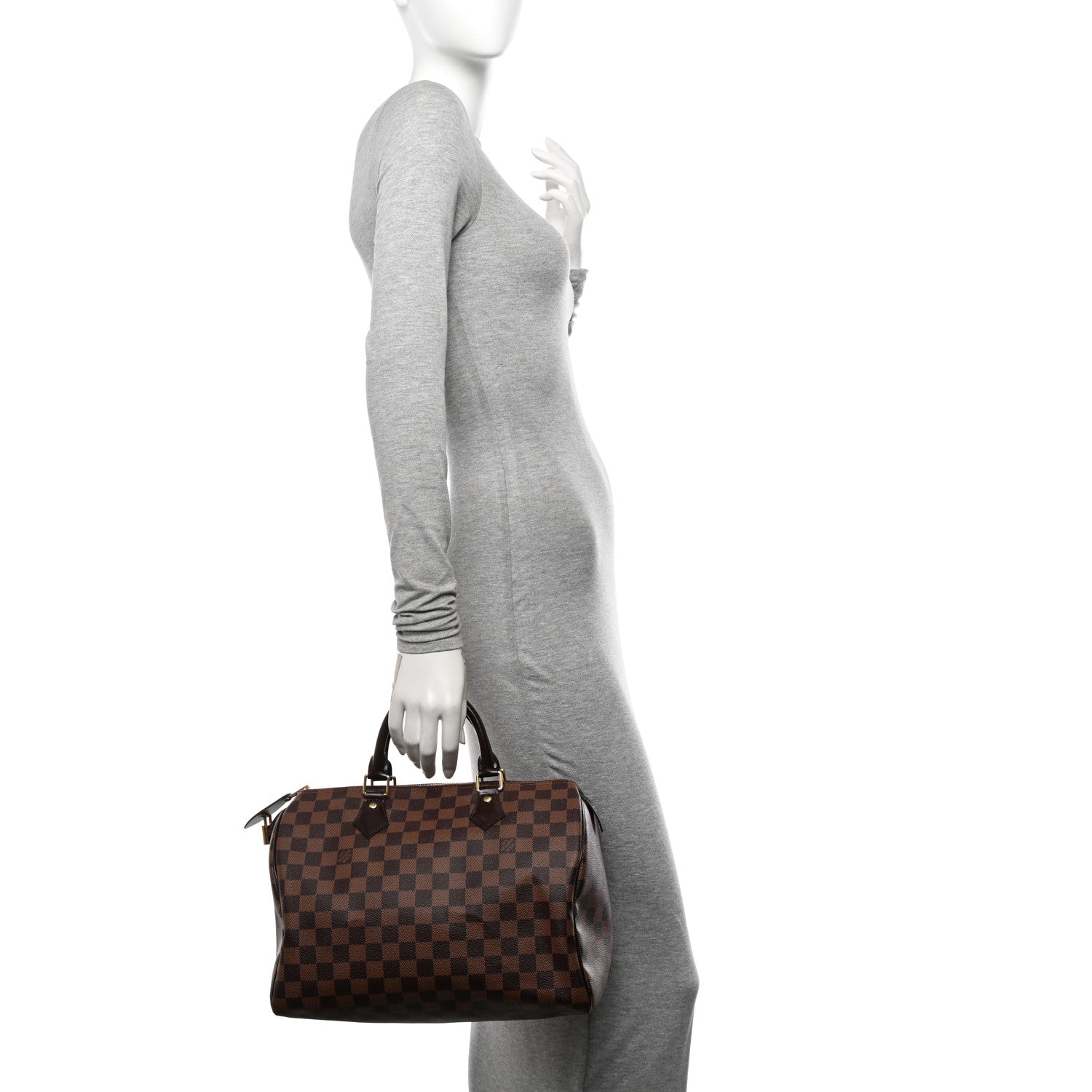 Louis Vuitton Damier Ebene Speedy 30 2 of 11