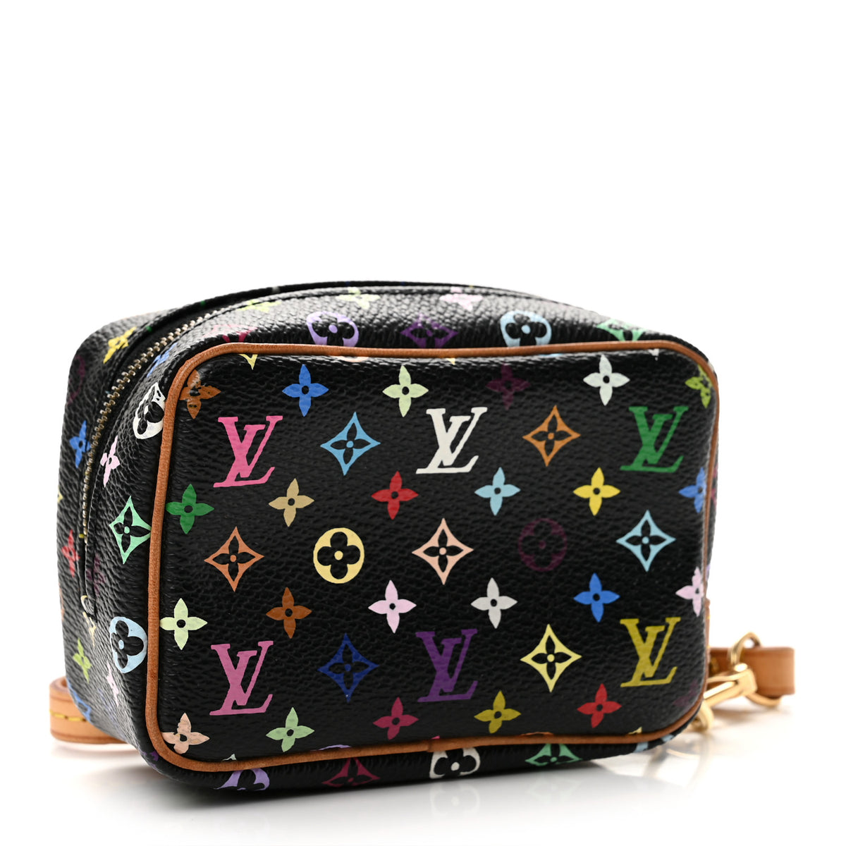 Louis Vuitton Monogram Multicolor Trousse Wapity Black 3 of 8