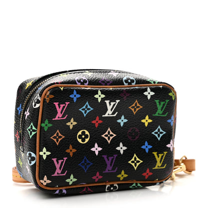 Louis Vuitton Monogram Multicolor Trousse Wapity Black 3 of 8
