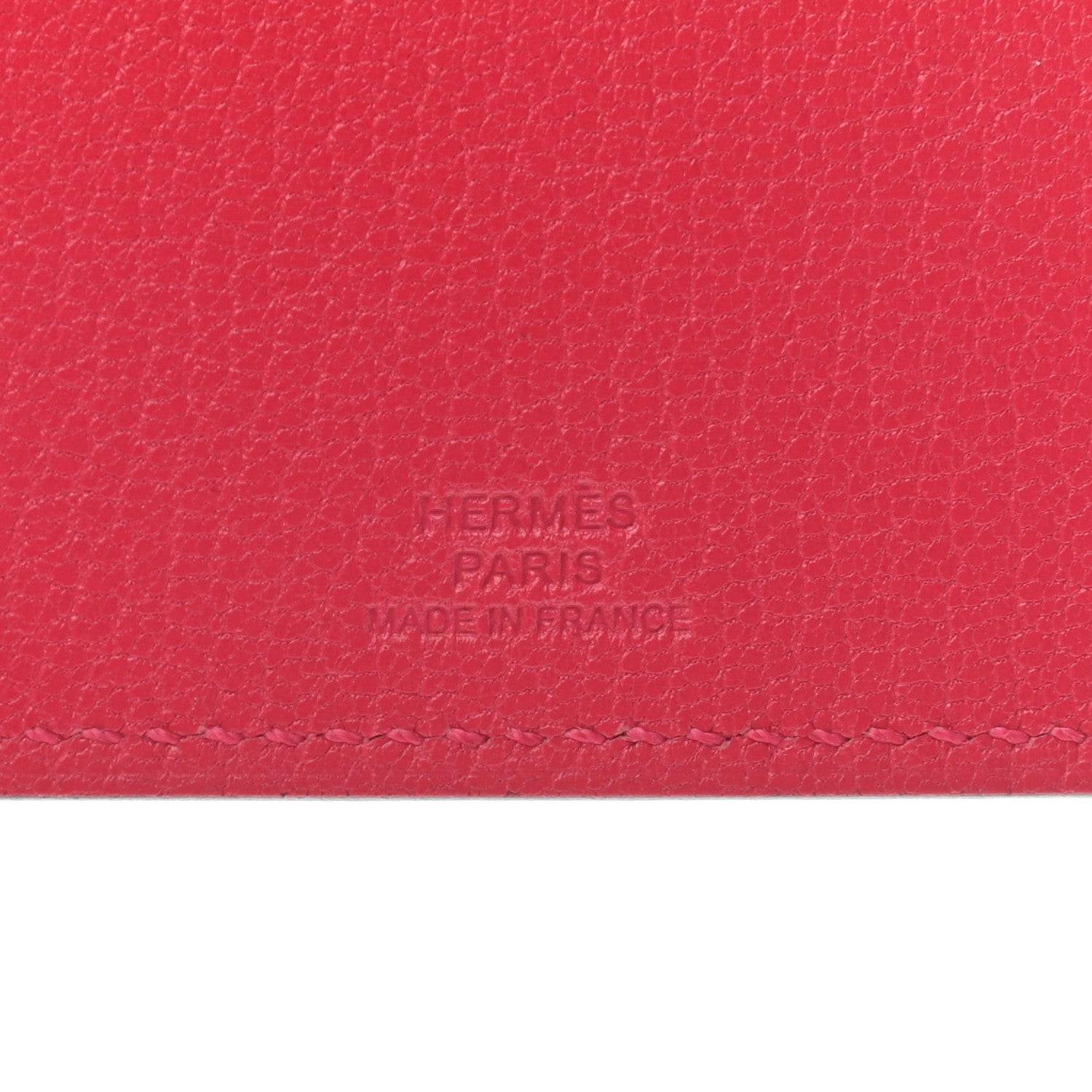 Hermes Chevre Chamkila Tarmac PM Passport Holder Rose Extreme 6 of 6