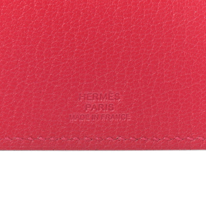 Hermes Chevre Chamkila Tarmac PM Passport Holder Rose Extreme 6 of 6