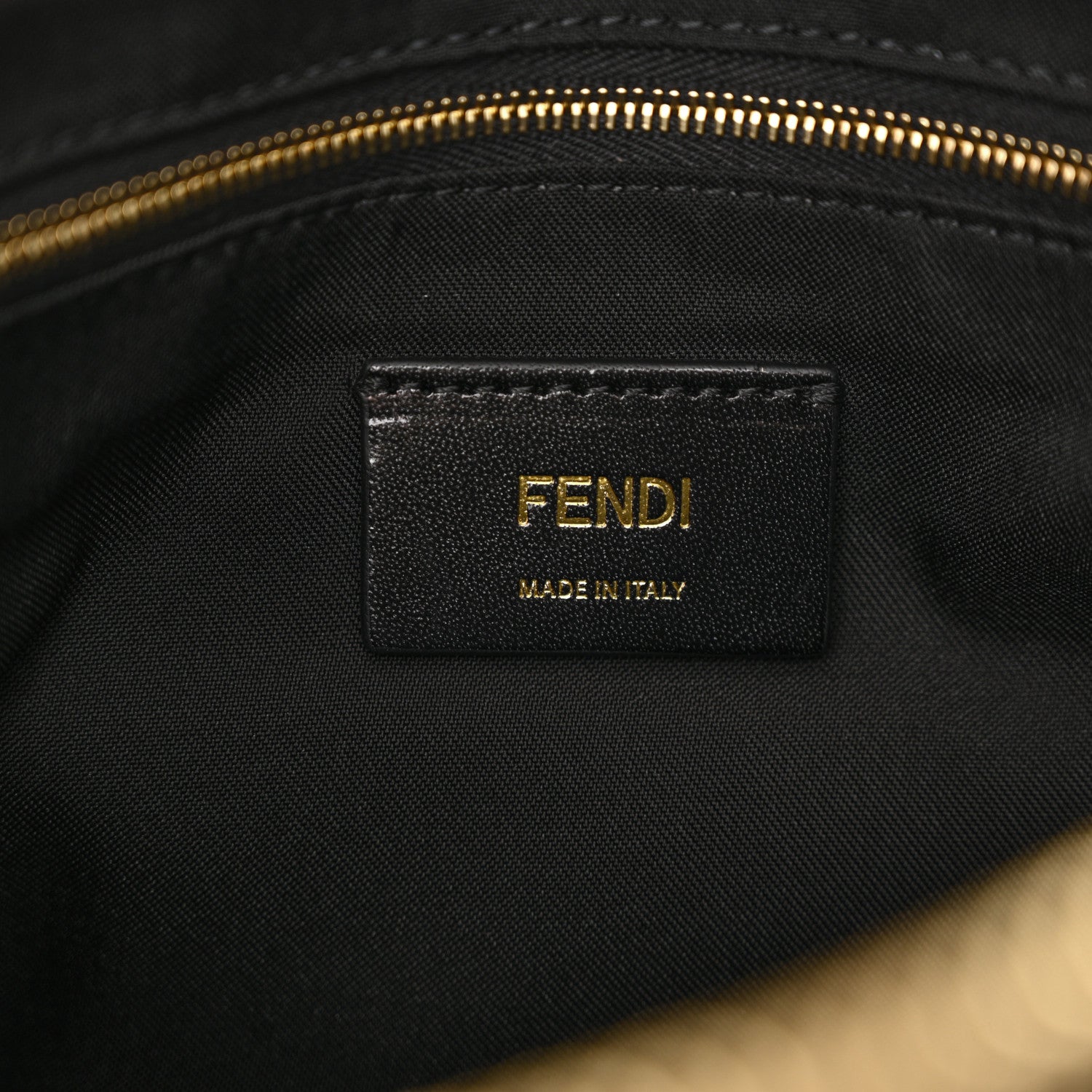 Fendi Nylon Dolmias Vitello Grace FF East West Messenger Military Brown Tortora 6 of 10