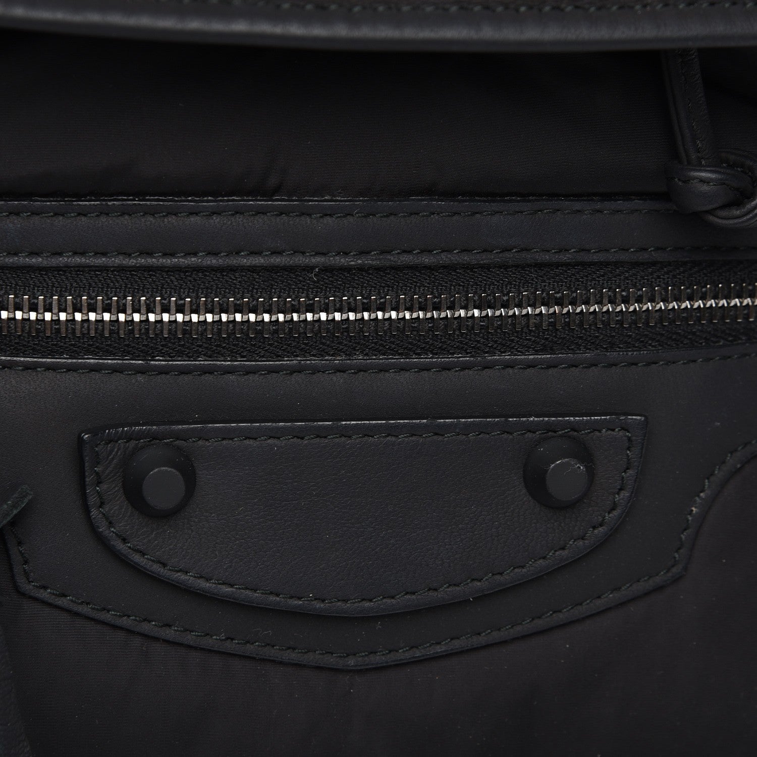 Balenciaga Nylon Classic Hardware Traveler Backpack Black 9 of 9