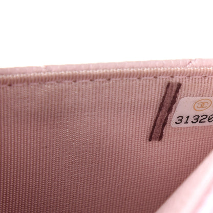 Chanel Caviar Quilted Coco Candy Wallet On Chain WOC Light Pink 10 of 12