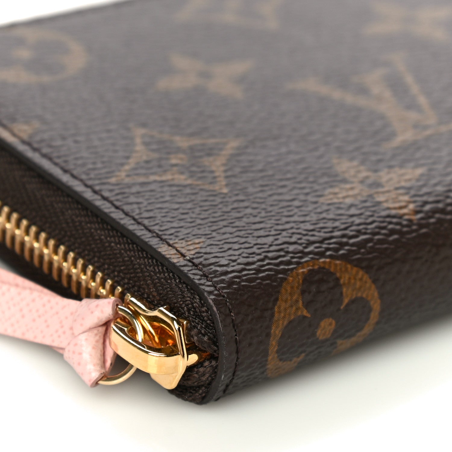 Louis Vuitton Monogram Clemence Wallet Rose Ballerine 8 of 9
