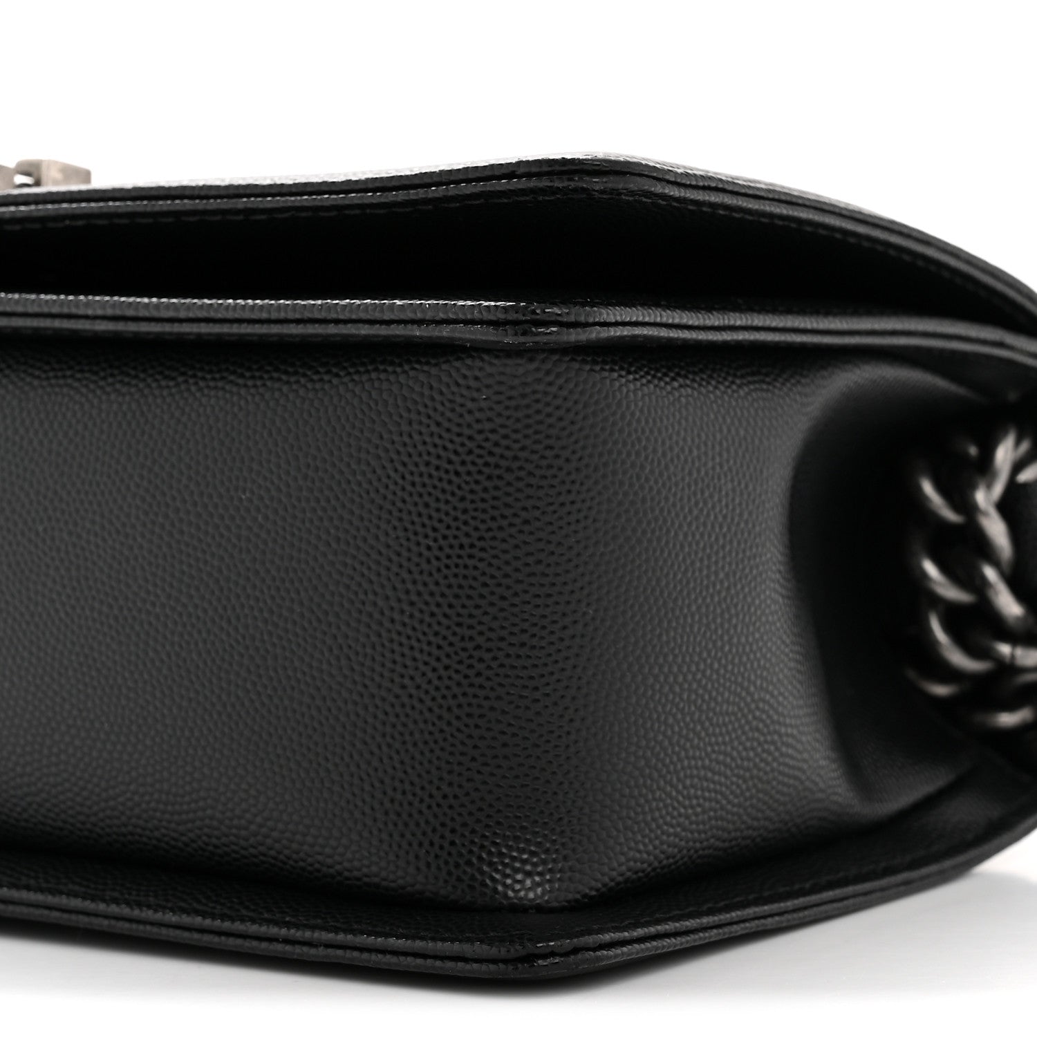 Chanel Caviar Quilted Medium Boy Flap Black 10 of 12