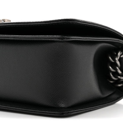 Chanel Caviar Quilted Medium Boy Flap Black 10 of 12