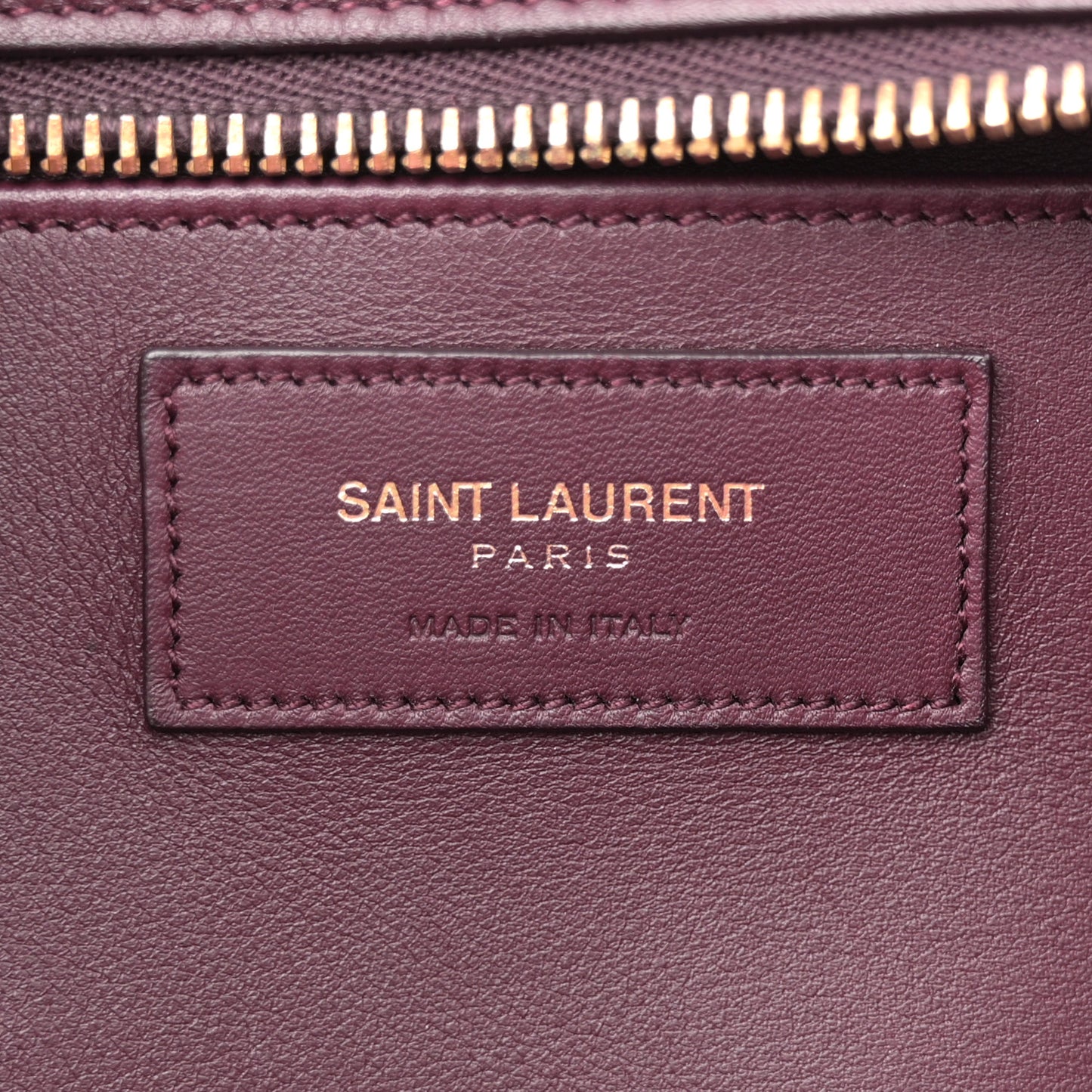 Smooth Calfskin Small Monogram Cabas Rouge Legion