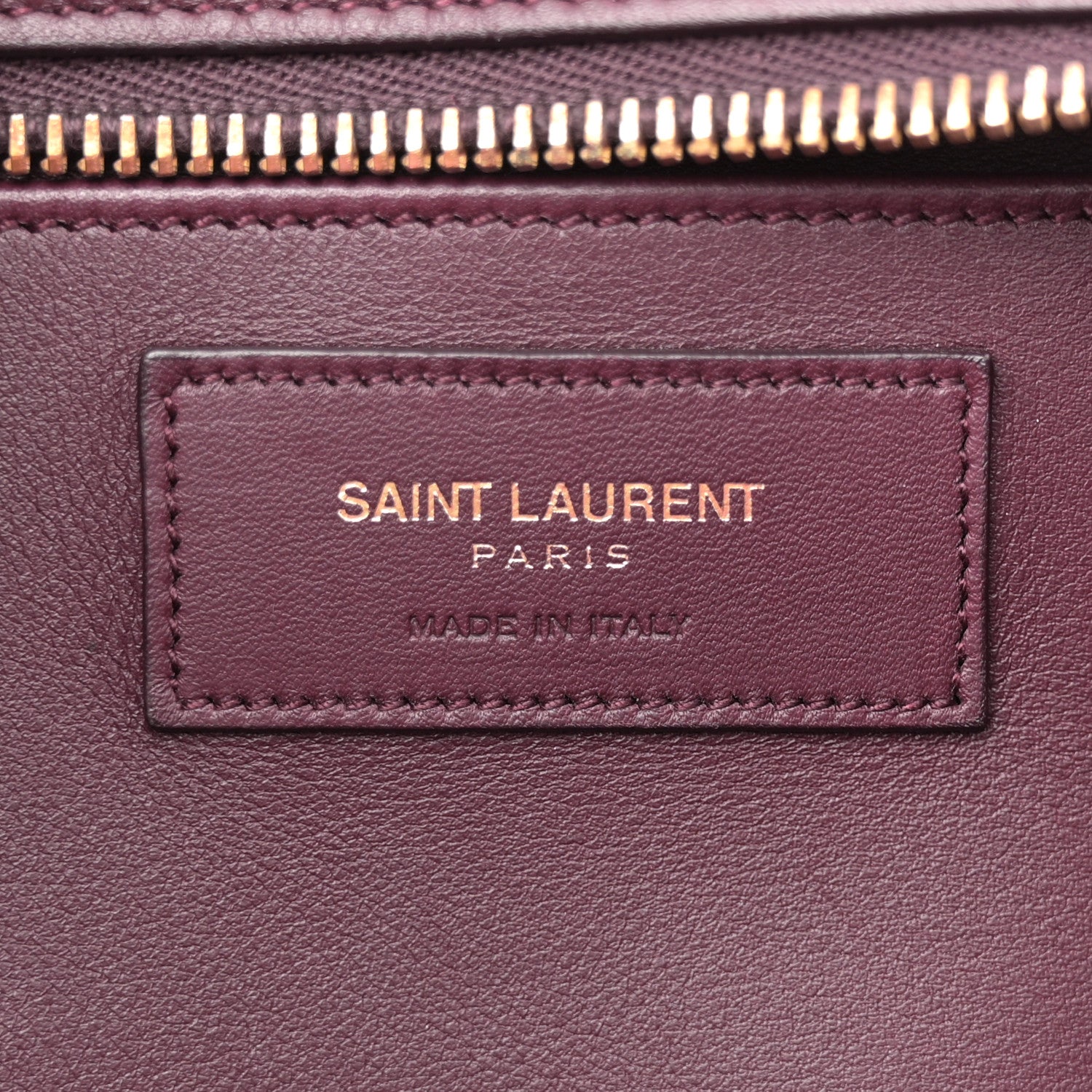 Saint Laurent Smooth Calfskin Small Monogram Cabas Rouge Legion 6 of 12