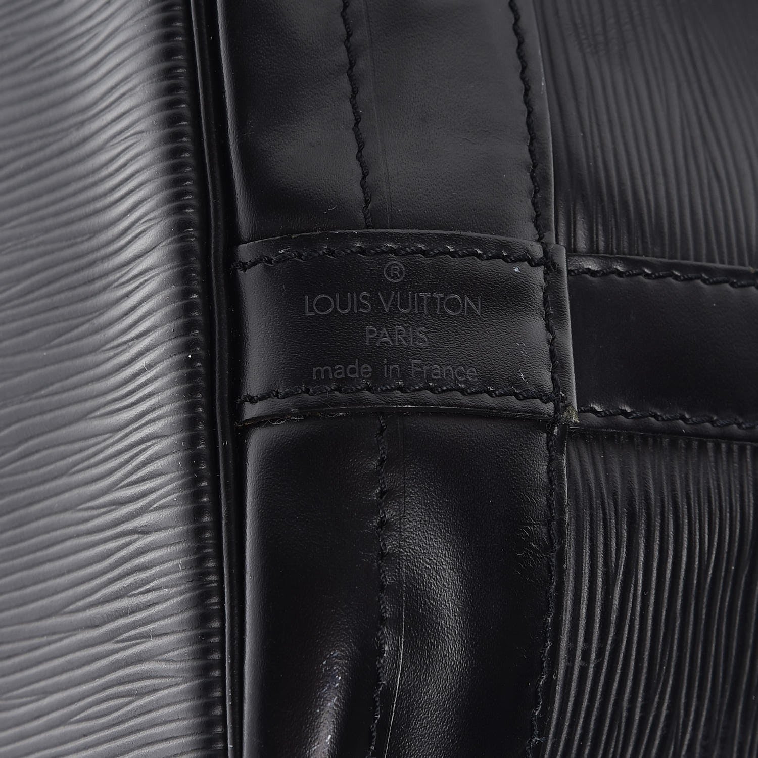 Louis Vuitton Epi Noe Black 5 of 11