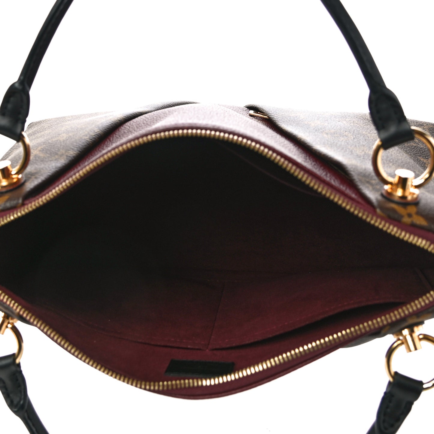 Monogram V Tote MM Bordeaux
