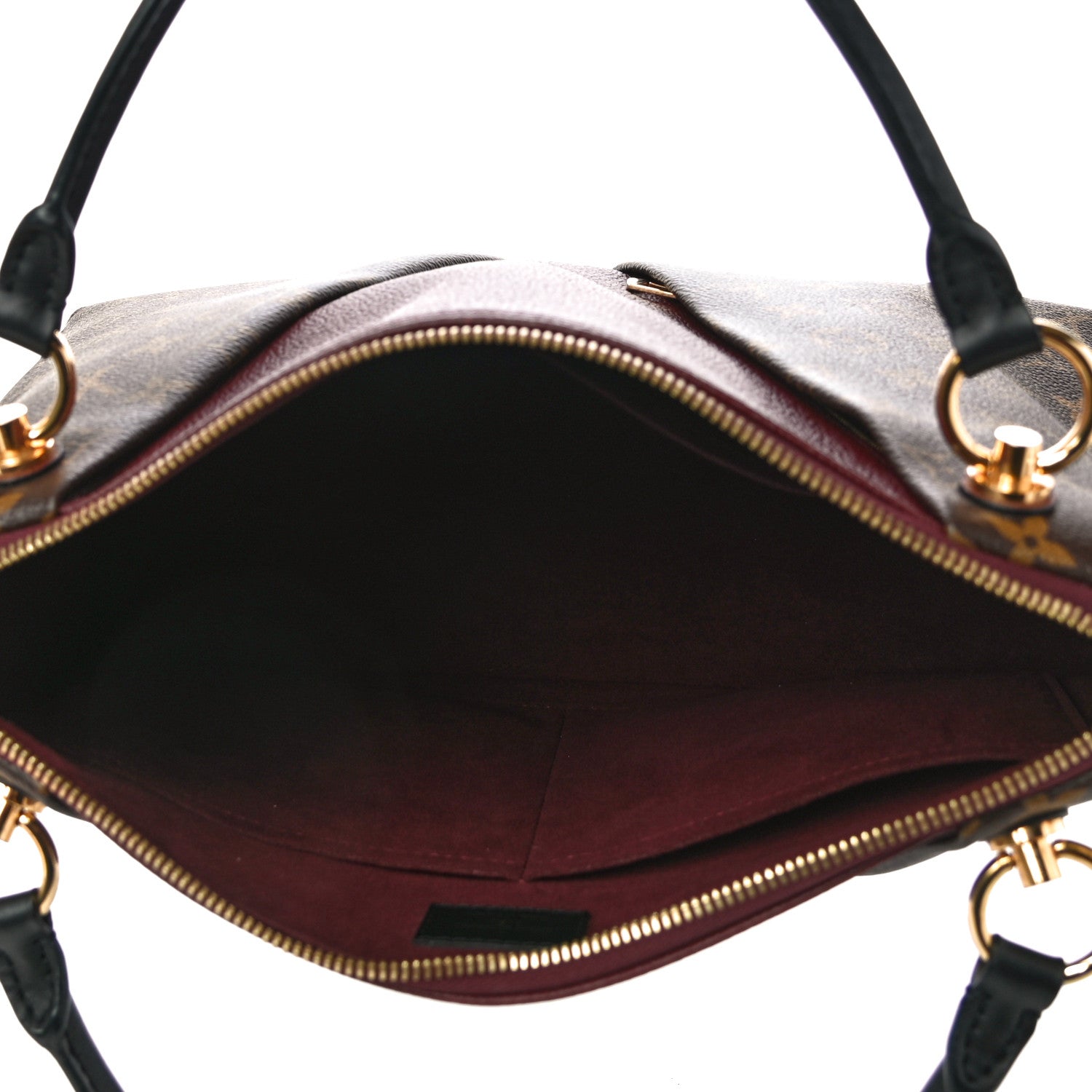Louis Vuitton Monogram V Tote MM Bordeaux 5 of 9