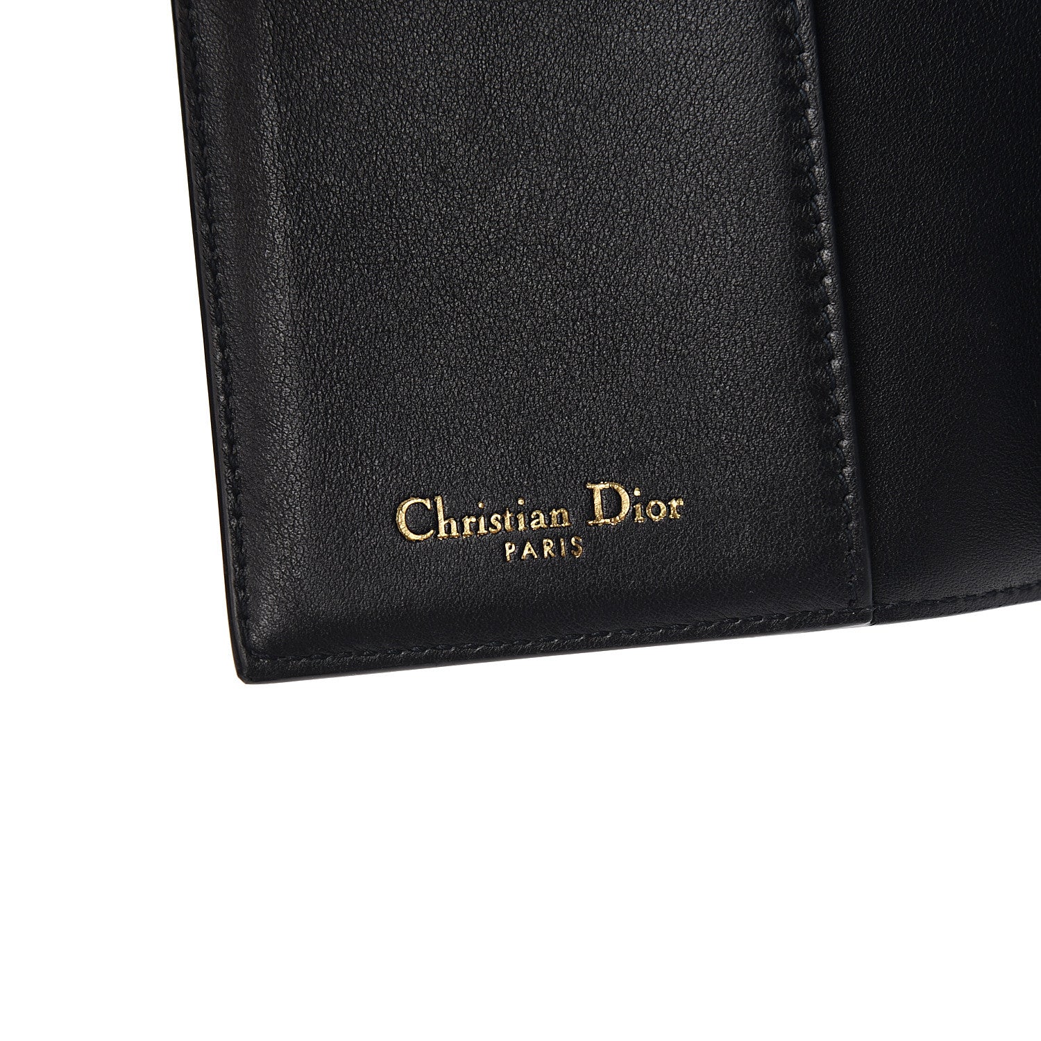 Christian Dior Calfskin Oblique Passport Holder Blue 5 of 6