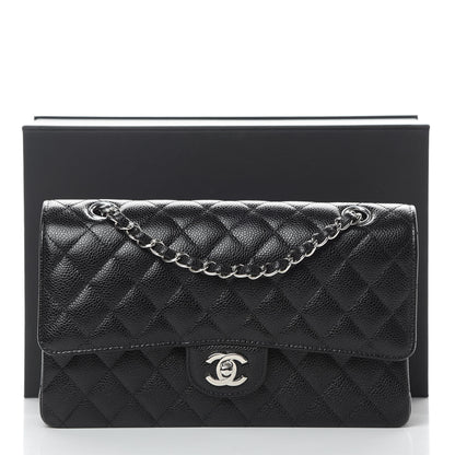 Chanel Caviar Quilted Medium Double Flap Black 11 of 11
