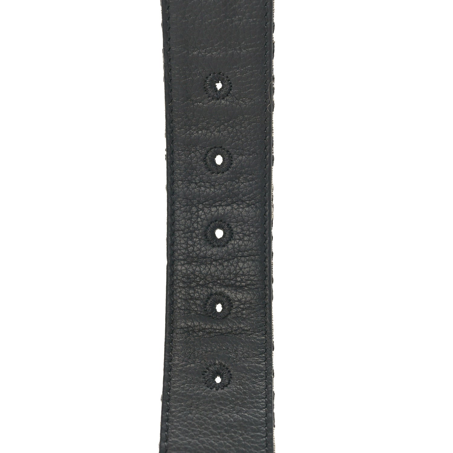 Christian Dior Oblique 30 Montaigne 35mm Belt 85 34 Blue 3 of 4