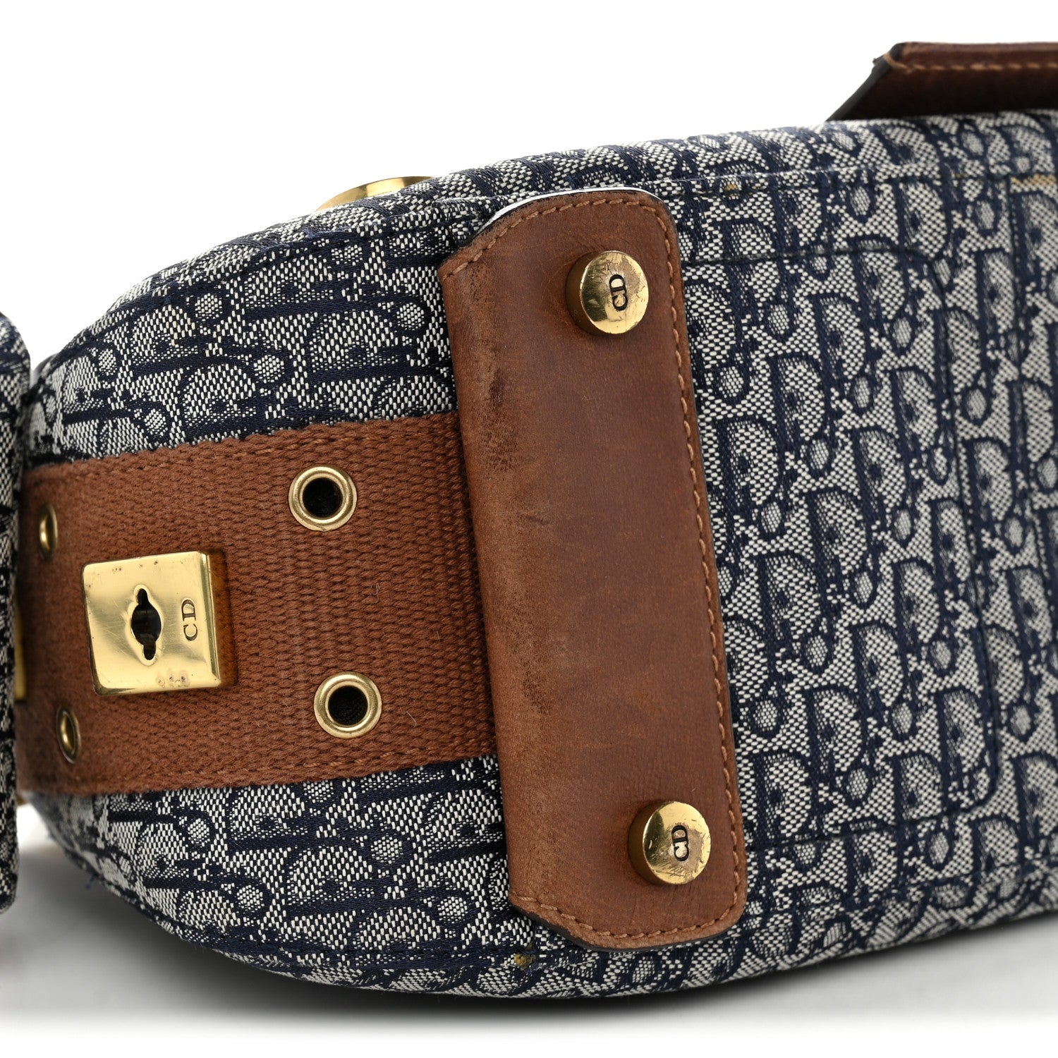 Christian Dior Calfskin Monogram Street Chic Columbus Blue 8 of 10