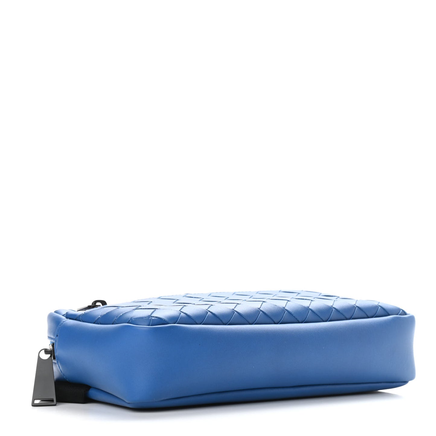 Nappa Intrecciato Belt Bag Bluette