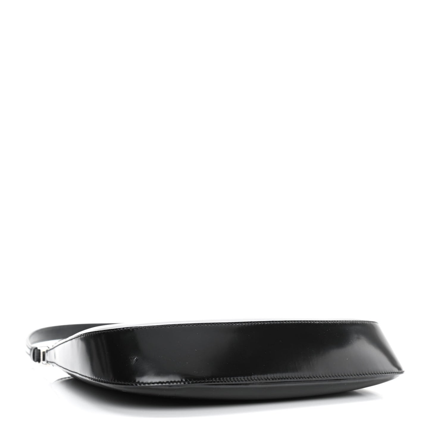 Spazzolato Cleo Shoulder Bag Black