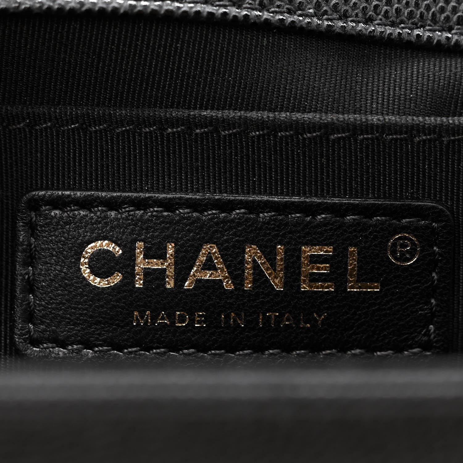 Chanel Caviar Quilted Medium Boy Flap Black 6 of 10