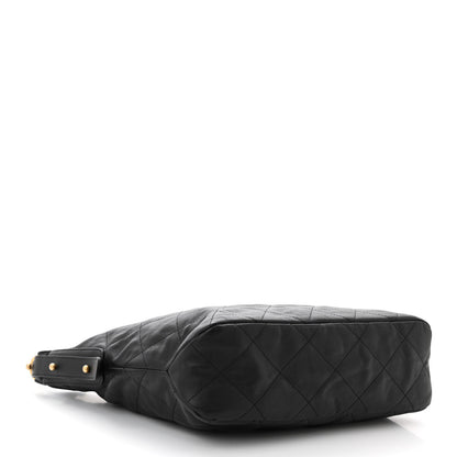 Chanel Calfskin Quilted Large Daily Hobo Black 4 of 10