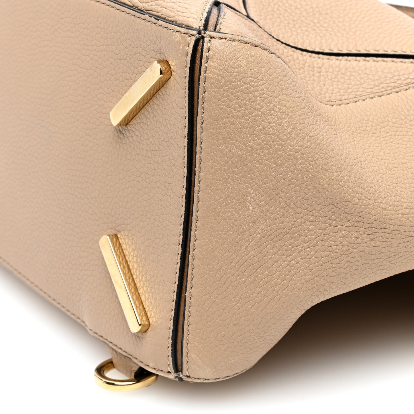 Calfskin Medium Puzzle Bag Sand Mink