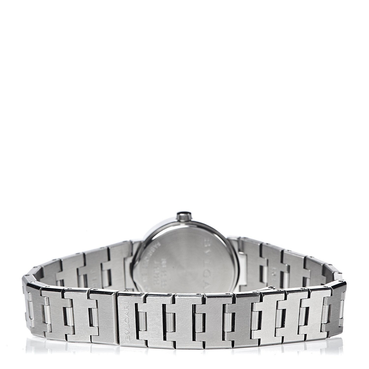Bulgari Stainless Steel 23mm Quartz Watch Black 4 of 7