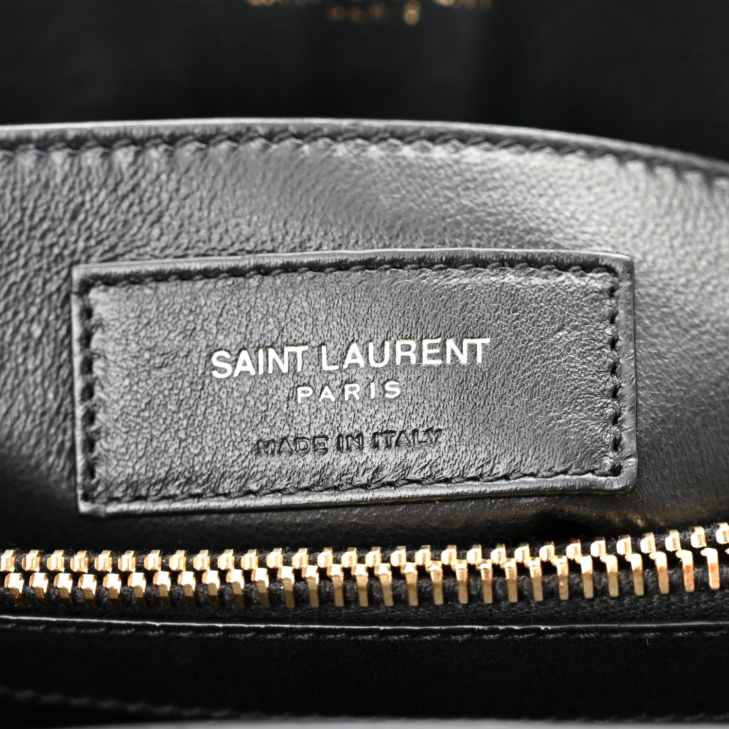 Saint Laurent Suede Calfskin Y Quilted Monogram Small Loulou Chain Satchel Black 6 of 10